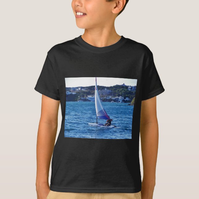 Solo Sailing Dinghy T-Shirt (Front)