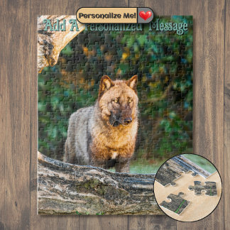 Solo Wolf Jigsaw Puzzle