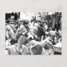 Sololá market Guatemala vintage photo