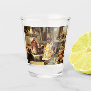 Solomon and the Queen of Sheba - Giovanni De Min Shot Glass