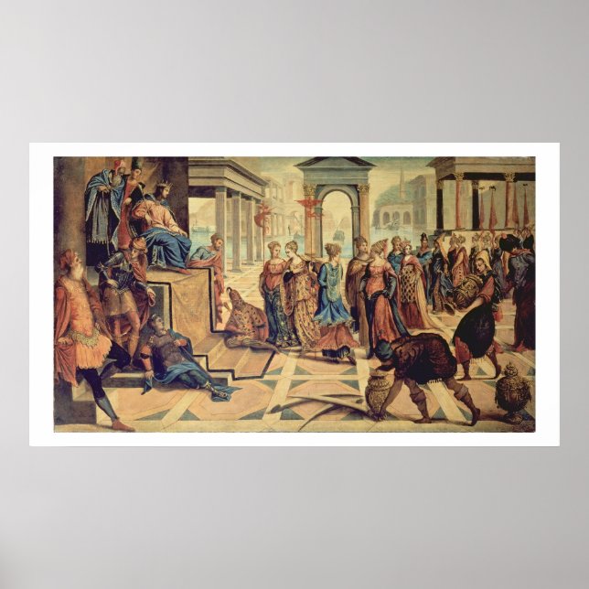 Solomon and the Queen of Sheba Poster (Front)