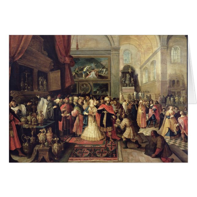 Solomon in the Treasury of the Temple, 1633 (Front Horizontal)