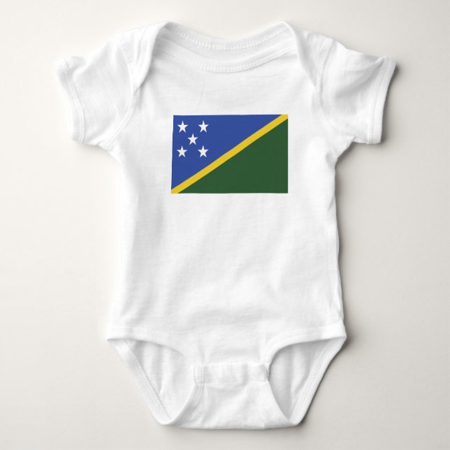 Solomon Islands Baby Bodysuit (Front)