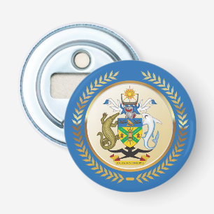 Solomon Islands Coat of Arms Bottle Opener
