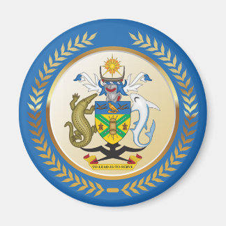 Solomon Islands Coat of Arms Magnet