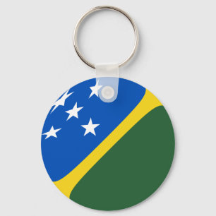 Solomon Islands Fisheye Flag Keychain