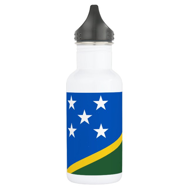 Solomon Islands Flag 532 Ml Water Bottle (Left)