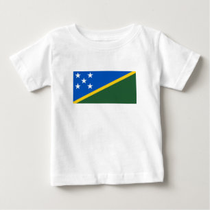Solomon Islands Flag Baby T-Shirt