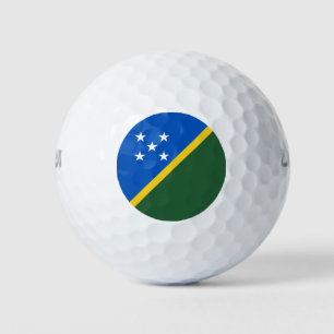 Solomon Islands Flag Golf Balls