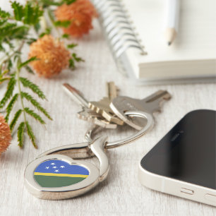 Solomon Islands flag Key Ring