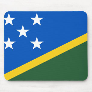 Solomon Islands Flag Mouse Pad