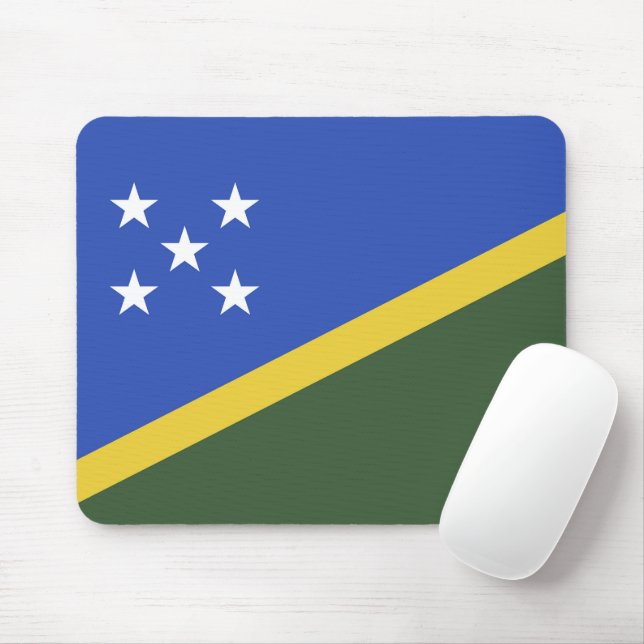 Solomon Islands flag Mouse Pad (With Mouse)