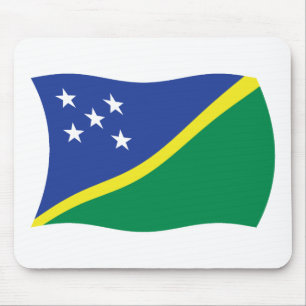 Solomon Islands Flag Mousepad
