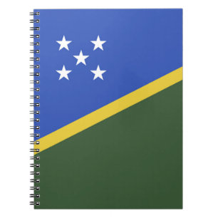 Solomon Islands flag Notebook