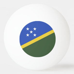 Solomon Islands flag Ping Pong Ball