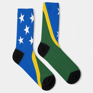 Solomon Islands Flag Socks