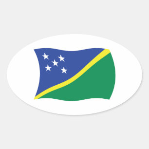 Solomon Islands Flag Sticker