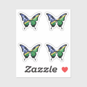 Solomon Islands Swallowtail Butterfly Flag