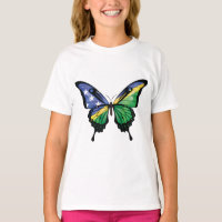Solomon Islands Swallowtail Butterfly Flag