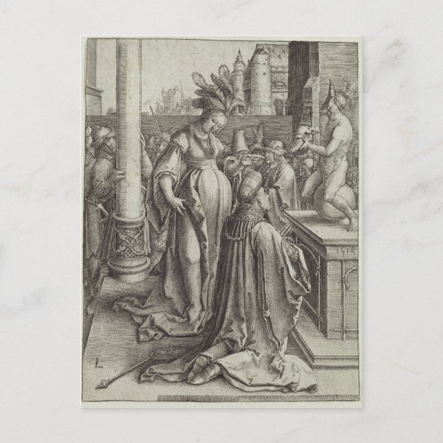 Solomon Prays in front of a Graven Image, c.1514 Postcard (Front)