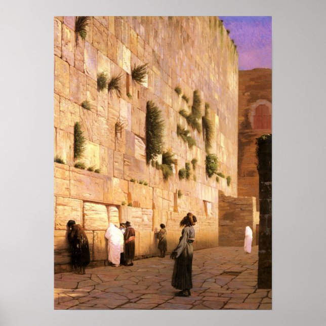 SOLOMON'S WALL JERUSALEM - PRINTS - POSTERS - ART (Front)