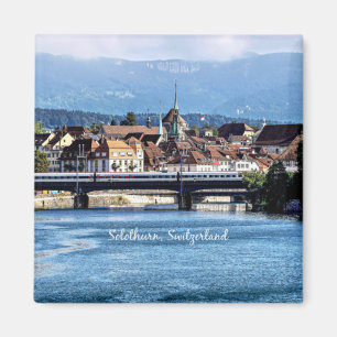 Solothurn, Switzerland scenic photograph Magnet