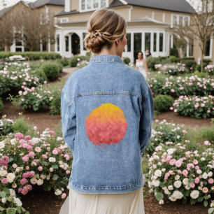 Solstice Bloom Denim Jacket