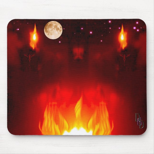 Solstice Night Mouse Pad (Front)
