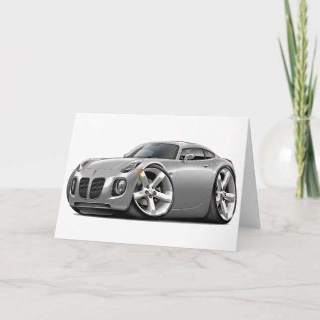 Solstice Silver Car Card (Front)