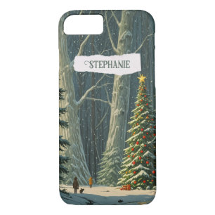 Solstice Spruce Personalized Christmas  Case-Mate iPhone Case