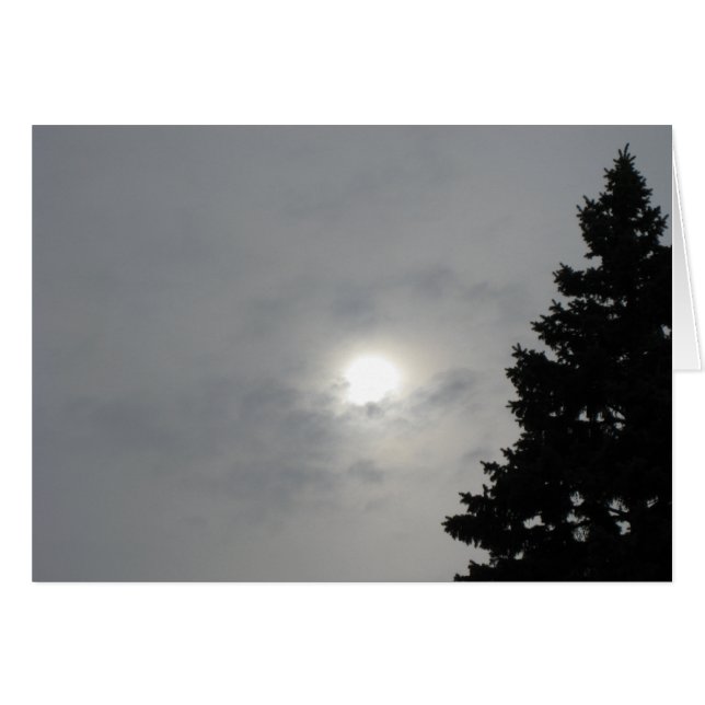 Solstice Sun II Happy Solstice Greeting (Front Horizontal)