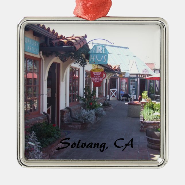 Solvang California Ornament (Front)