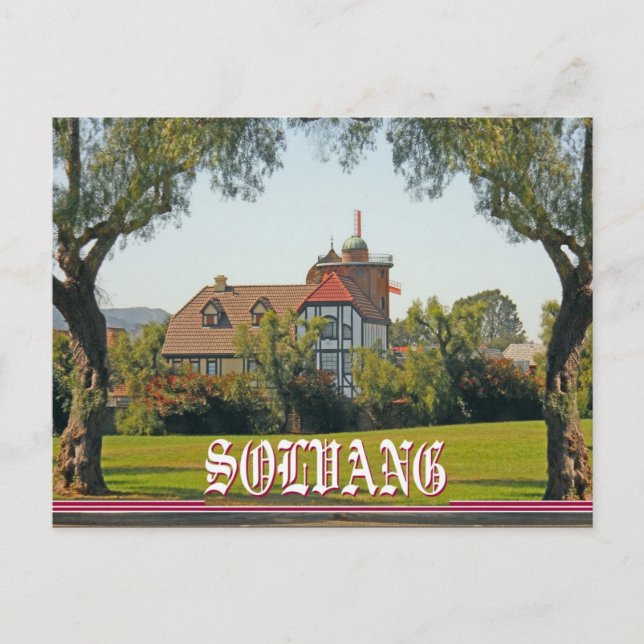 Solvang California Postcard (Front)