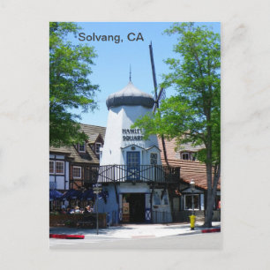 Solvang Windmill Postcard! Postcard
