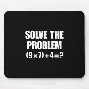 Solve The Problem 67 Meme Six Seven Elementary Mat Mouse Pad