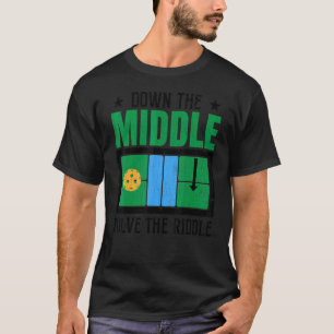 Solve The Riddle   Pickleball Player Paddle Graphi T-Shirt