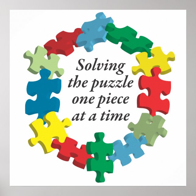 Solving the Puzzle...Poster Art White Poster (Front)