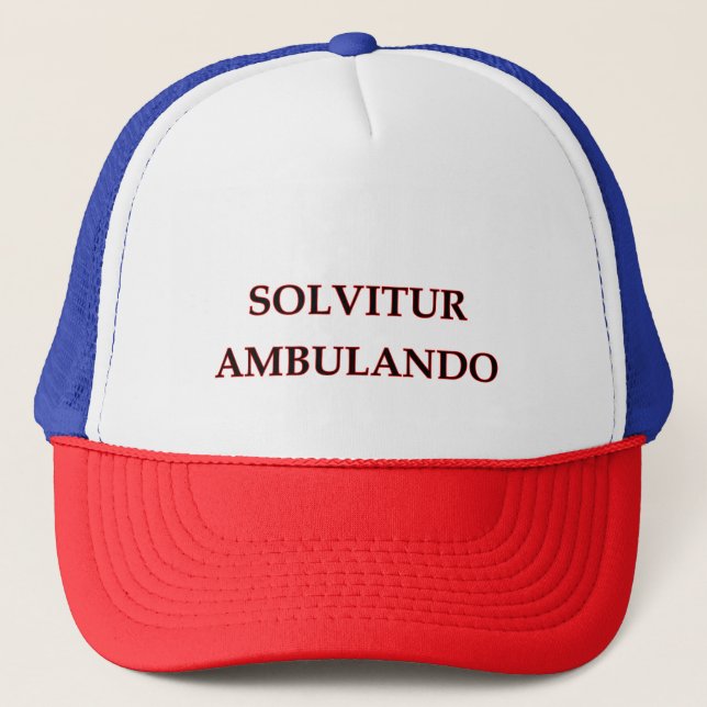 SOLVITUR AMBULANDO Hat (Front)