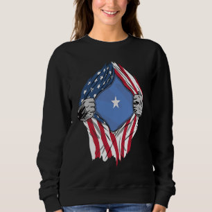 Somali Blood Inside Me Somalia Flag Sweatshirt