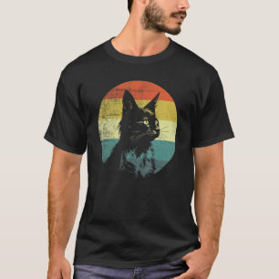 Somali Cat Retro Vintage Design T-Shirt