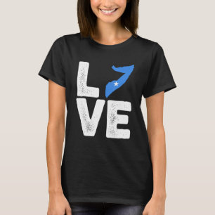Somali pride Love Somalia flag Map Black History M T-Shirt