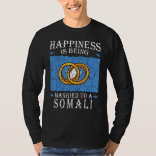 Somali Wedding Somalia Heritage Roots Flag Married T-Shirt