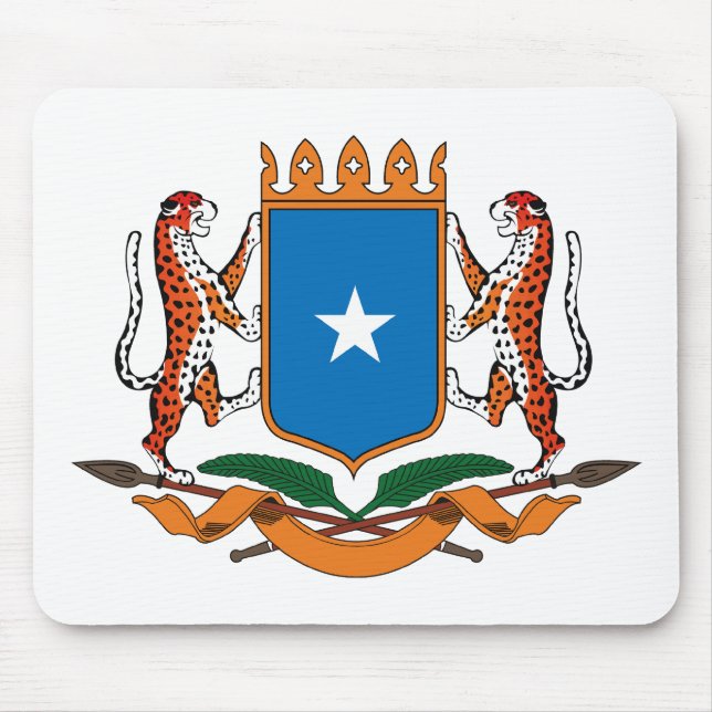 Somalia Coat of Arms Mousepad (Front)