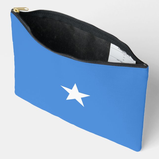 Somalia flag accessory pouch (Open)