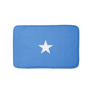 Somalia flag bath mat