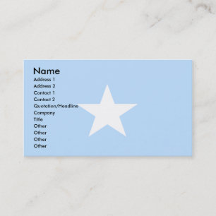 Somalia Flag Business Card