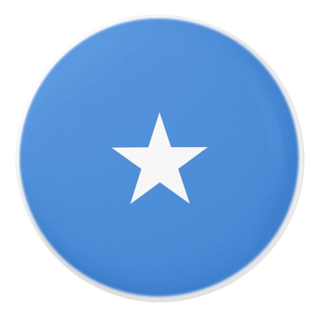 Somalia flag ceramic knob (Front)