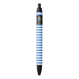 Somalia Flag Cute Patriotic Black Ink Pen