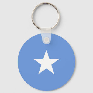 Somalia Flag Emblem Key Ring