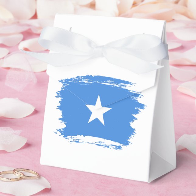 Somalia flag favour box (Wedding)